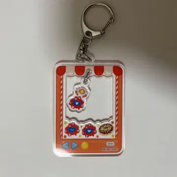 오사카 간사이 만박 미야쿠미야쿠 뽑기 게임 아크릴 키링 오코노미야키