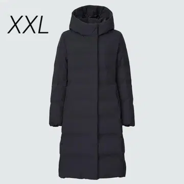 새상품급 UNIQLO 유니클로 심리스 다운 롱 블랙 여성용