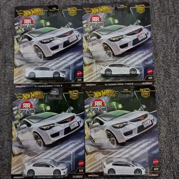 핫휠 '07 HONDA CIVIC TYPE R 4대 세트