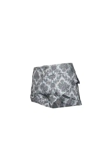 theredthread S v-cut mini shorts gray S