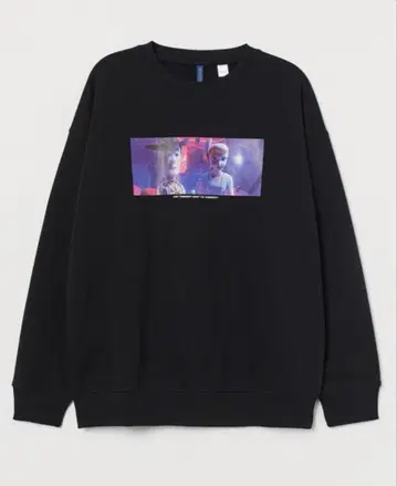 토이스토리4 블랙 맨투맨