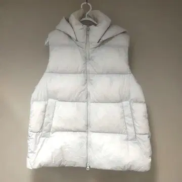 울트라 라이트 다운 베스트 L 화이트