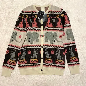 [레어] ANNA SUI 안나수이 콜라보 가디건 서커스