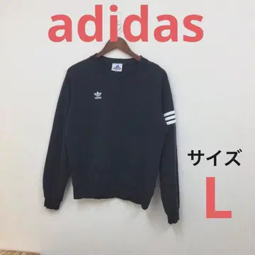 90s 아디다스 여성용 긴팔 트레이닝복 블랙 사이즈 L