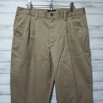 DOCKERS 치노 팬츠 W34 투 턱 베이지 USA 구제 의류