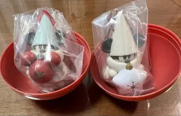 릴 린린 캡슐 토이 디즈니 크리스마스 2025 화이트와 스카이블루 2체