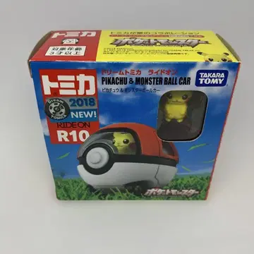 드림 토미카 라이드 온 PIKACHU&MONSTER BALL CAR