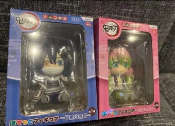 귀멸의 칼날 남코 한정판 퐁당 피규어 이구로 오바나이 칸로지 미츠리