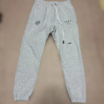 오늘만 판매 LYFT x 파워하우스짐 그레이 조거 팬츠 S