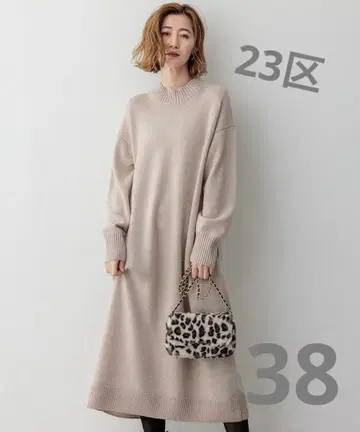 23구 캐시미어 블렌드 니트 원피스 38