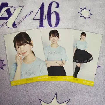 노기자카46 브로마이드 츠츠이 아야메 쿠보 졸업콘 T 컴프