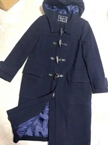 Diagram 캐시미어 혼방 롱 더플 코트 네이비 M 상당