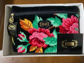 FEILER 플라워 무늬 파우치