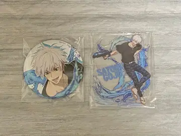 주술회전 세가 럭키 쿠지 고죠 사토루 캔뱃지 아크릴 스탠드