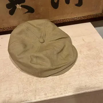 KOJIMA GENES 베이지 헌팅 캡 사이즈 L 60 정도