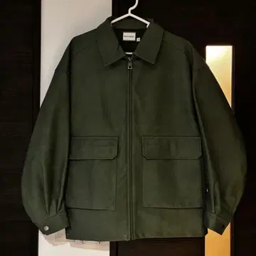 moussy FAUX LEATHER BIG 자켓