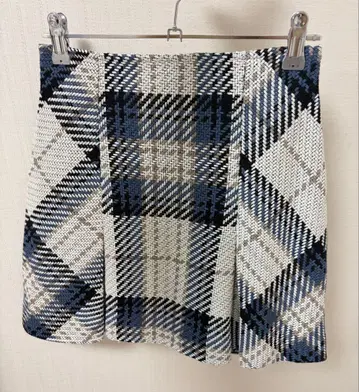 snidel 로빙 체크 스커트