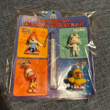 맥도날드 한정판 콜라보 플레이스테이션 캐릭터 피규어 스트랩