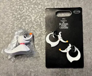 나이트메어 비포 크리스마스 제로 후프 귀걸이