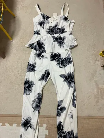 rienda 플라워 프린트 올인원 M