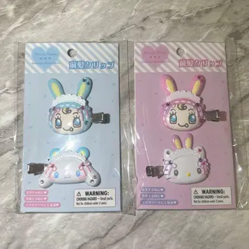 산리오 메조 피아노 앞머리 클립 시나몬 헬로키티 세트