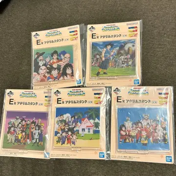 제일복권 드래곤볼 E상 5종 세트