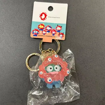 박람회 산리오 미야쿠미야쿠 입체 마스코트 키링 클리어 한교동