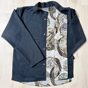 [ 체험 가격 ] 소매 탈부착식 작업 베스트 일본풍 패턴 마루타카