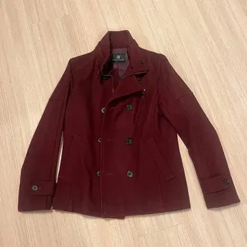 [ 새상품급 ] 피코트 와인 레드 SETTING CRACKS