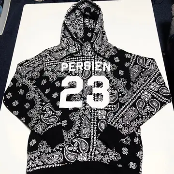 페이즐리 무늬 후드티 PERSIEN 23