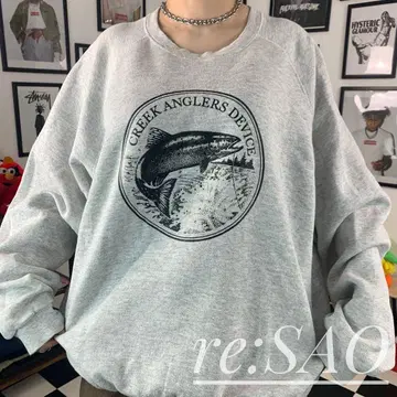 Creek ANGLERS DEVICE crew neck sweat