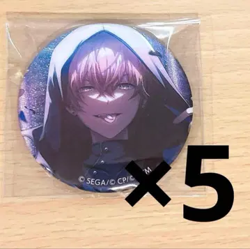 프로세카 그리캔 글리터 캔뱃지 5B 2주년 흑백 동시노 아키토 5점