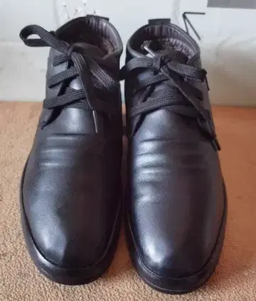 블랙 레이스업 비즈니스 슈즈