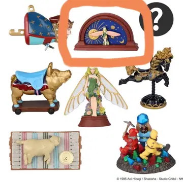 지브리 귀를 기울이면 지구상점 미니어처 컬렉션 엘프의 여왕 12시의 종