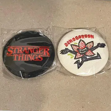 기묘한 이야기 자수 캔뱃지