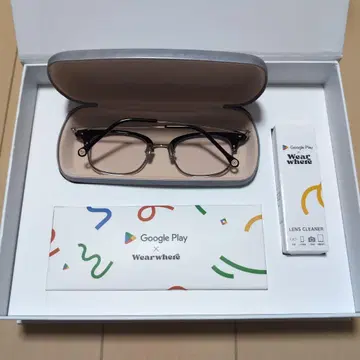 2개 Google Play 캠페인 당선품 안경 GW04 & GW06