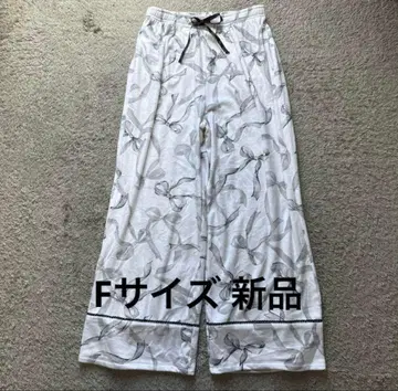 SNIDEL HOME 스나이델 홈 Silky Fieece 롱 팬츠 신