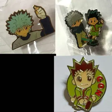 HUNTER x HUNTER 키루아 곤 핀즈 핀 배지