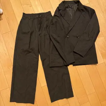 [ nairo ] 슬릿 슬리브 2WAY 자켓 + 팬츠 세트