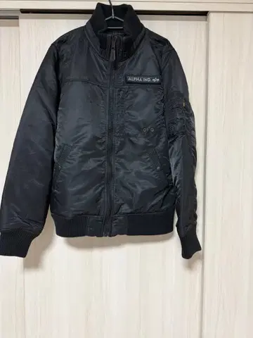 ALPHA INDUSTRIES 자켓 블랙 X-LARGE