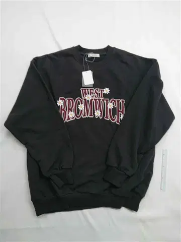 프릭스스토어 WEST BROMWICH 블랙 크루넥 맨투맨 F