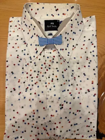 Paul Smith 도트 무늬 긴팔 셔츠 M 사이즈