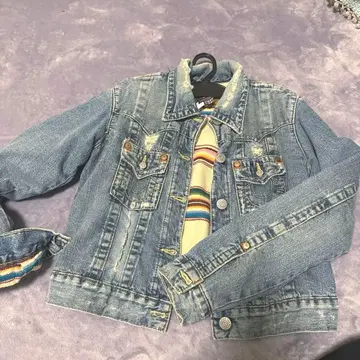 트루 릴리전 TRUG RELIGION 데님 자켓 M 사이즈