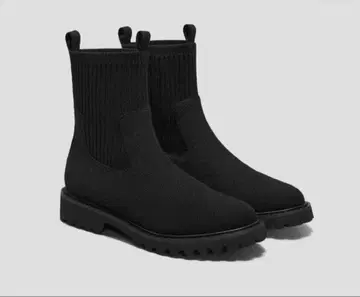 [ 새상품급 ] VIVAIA[Flora] 라운드토 발수 가공 앵클부츠