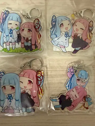 코토하 아카네 코토하 아오이 공식 아크릴 키링