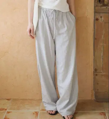 GIUNON/백프릴 드로스트 팬츠