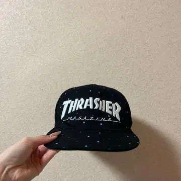 THRASHER 도트 무늬 캡 SKATE AND DESTROY
