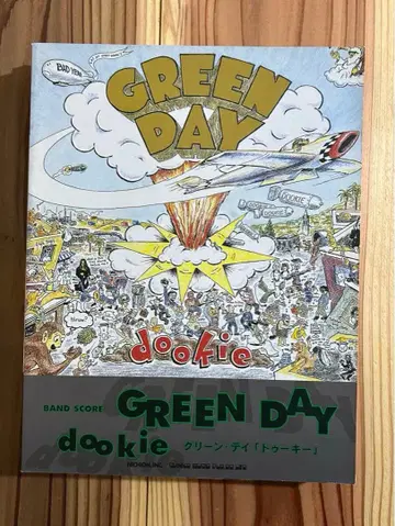 GREEN DAY dookie 밴드 스코어 새상품급