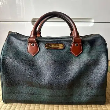 랄프 로렌 보스턴 체크 백