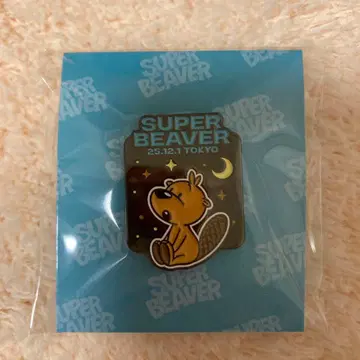슈퍼 비버 핀 배지 도쿄 한정판